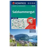 Produkt premium - Kompass Mapa Spacerowa 229 Salzkammergut