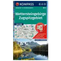 Kompass Mapa Spacerowa 5 Wettersteingebirge, Zugspitzgebiet - Świetna oferta