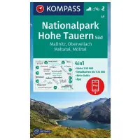 Ekstra rabat - Kompass Mapa Spacerowa 49 Park Narodowy Wysokie Tauern Południowa