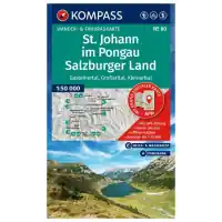 Sprawdzony wybór | Kompass Mapa Spacerowa 80 St.Johann, Salzburger Land