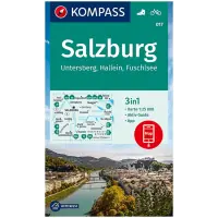 Kompass Mapa Spacerowa 017 Salzburg I Otoczenie - Outlet