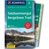 Świetna cena - Kompass Przewodnik Spacerowy 5647 Salzkammergut BergeSeen Trail