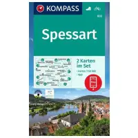 Kompass Mapa Spacerowa 832 Spessart | Oferta