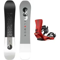 Najwyższa jakość - Salomon Sight Set + Rhythm binding Red