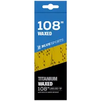 Sprawdź teraz - Blue Sports Blue Sport Wax Laces Yellow (72" - 84” - 96” - 108”)