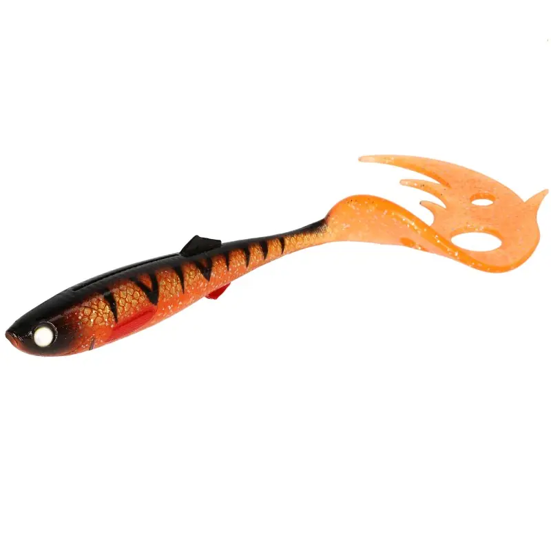 SICARIO PIKE TAIL - ORANGE PERCH - 24cm | Wyprzedaż