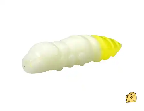 Ulubieniec klientów - PUPA - WHITE / HOT CHARTREUSE - 3,8cm