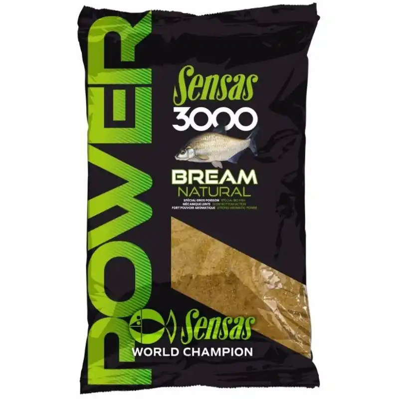Zanęta Sensas 3000 Power Bream Natural 1kg - Ostatnie dni