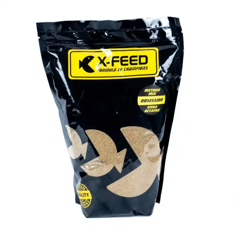 Ostatnie egzemplarze | Zanęta X-Feed Method Mix Obssesion Ryba Betaina 1kg
