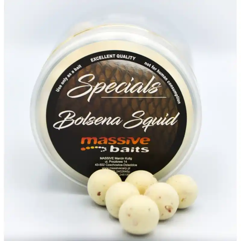 Kulki Massive Baits Special Pop Up 14mm 200ml Bolsena Squid - Na stanie