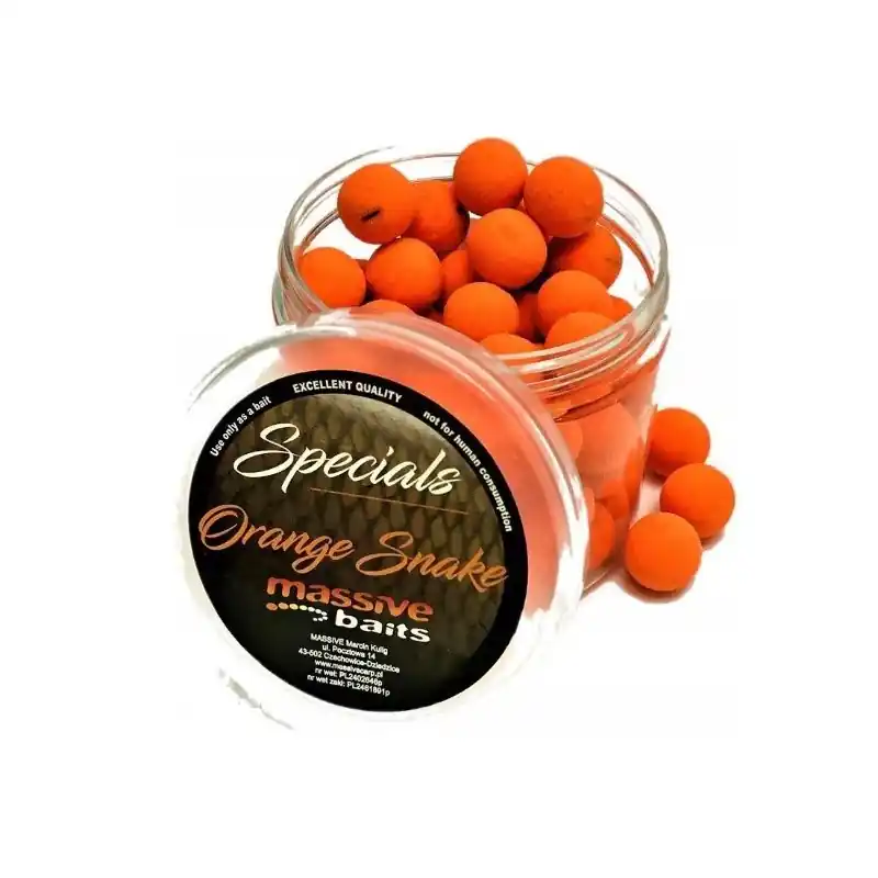 Kulki Massive Baits Special Pop Up 14mm 200ml Orange Snak | Nowość w ofercie