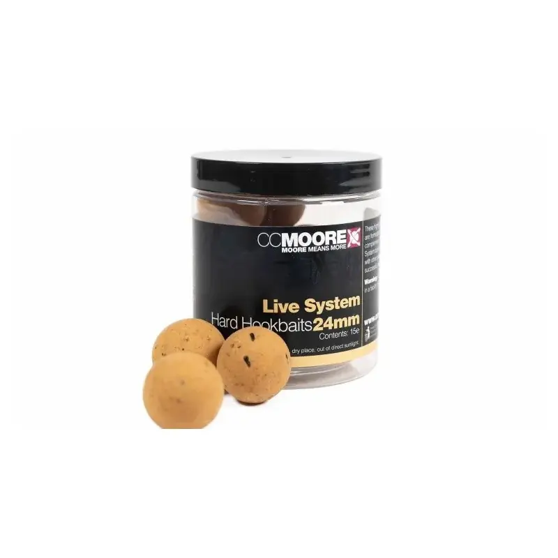 Kulki CC Moore Live System Hard Hookbaits 24mm - Bezpieczna płatność