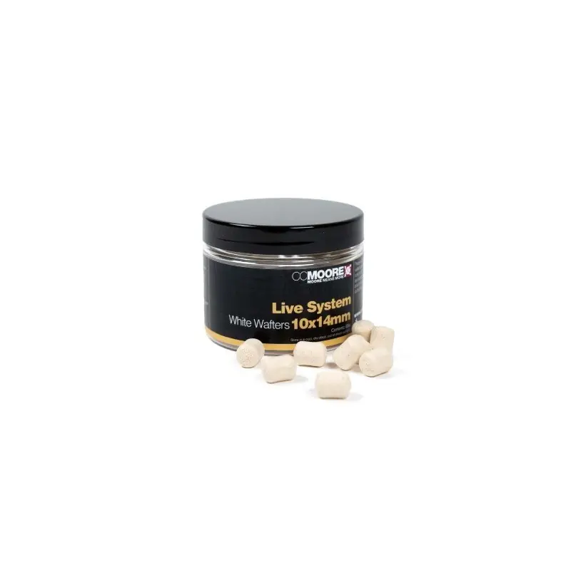 Bestseller - Kulki CC Moore Live System White Dumbell Wafters 10x14mm