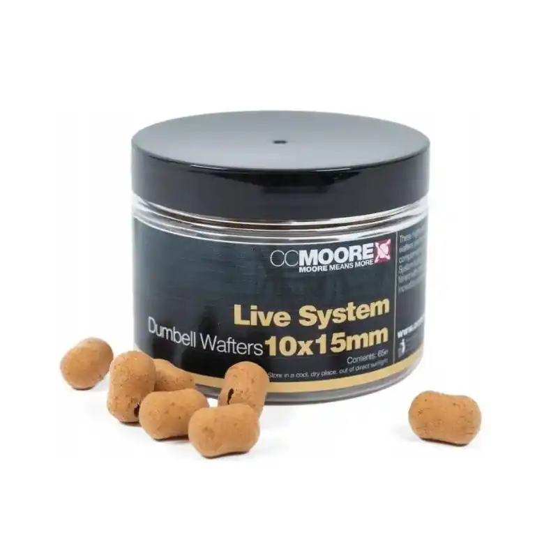 Kulki CcMoore Dumbells Wafters Live System 10x15mm | Już w sprzedaży