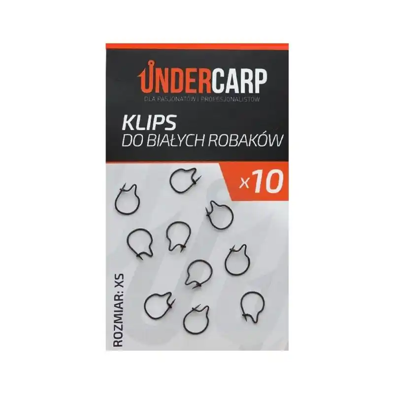 Jakość premium | Under Carp Klips do białych robaków XS