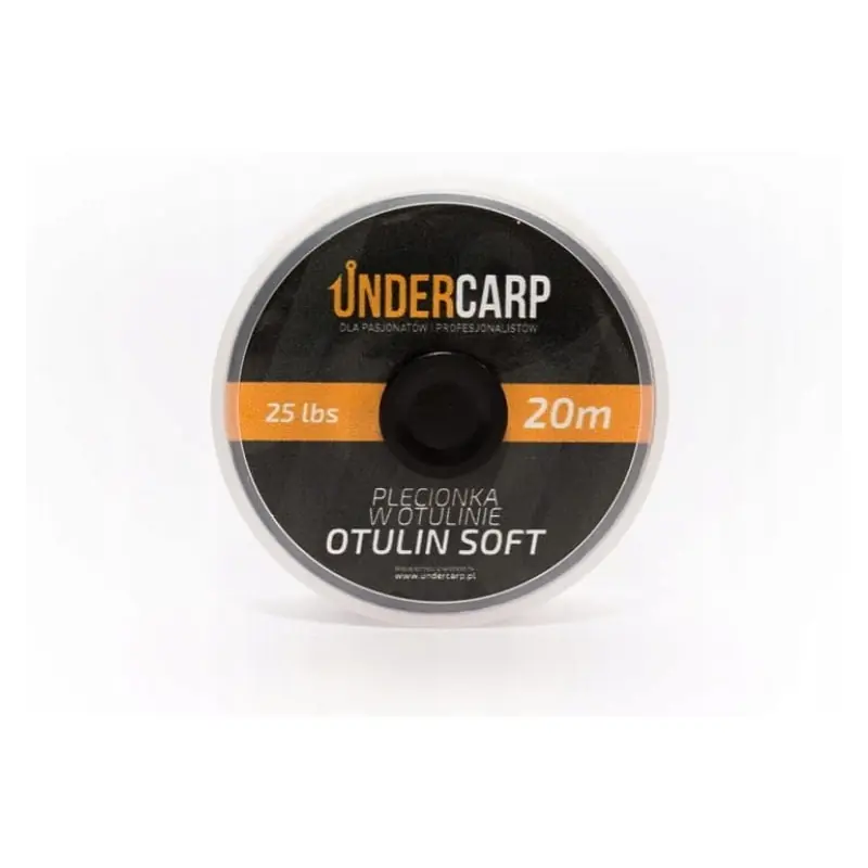 Under Carp Plecionka Przyponowa w otulinie 25lbs Brązowa | Dobra cena