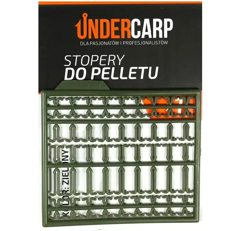 Na zamówienie - Stopery do pelletu Under Carp zielone
