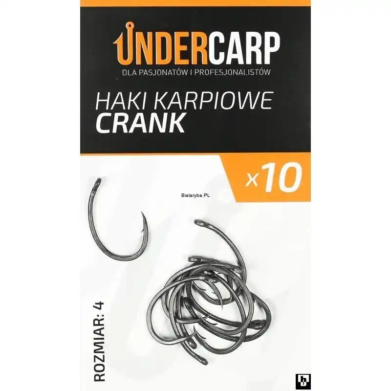 Zamów online | Under Carp Teflonowe Haki Karpiowe Crank 4