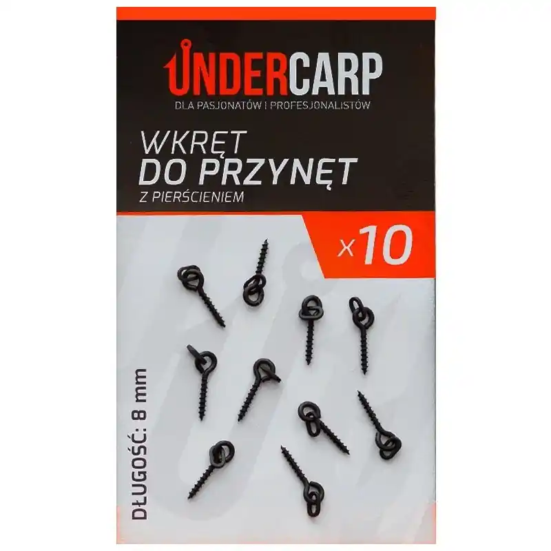Wkręt do przynęt Under Carp z pierścieniem 8mm | Nie przegap