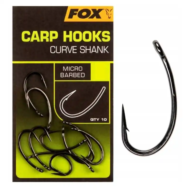 Klienci polecają | Haczyki Karpiowe Fox Carp Hooks Curve Shank 8