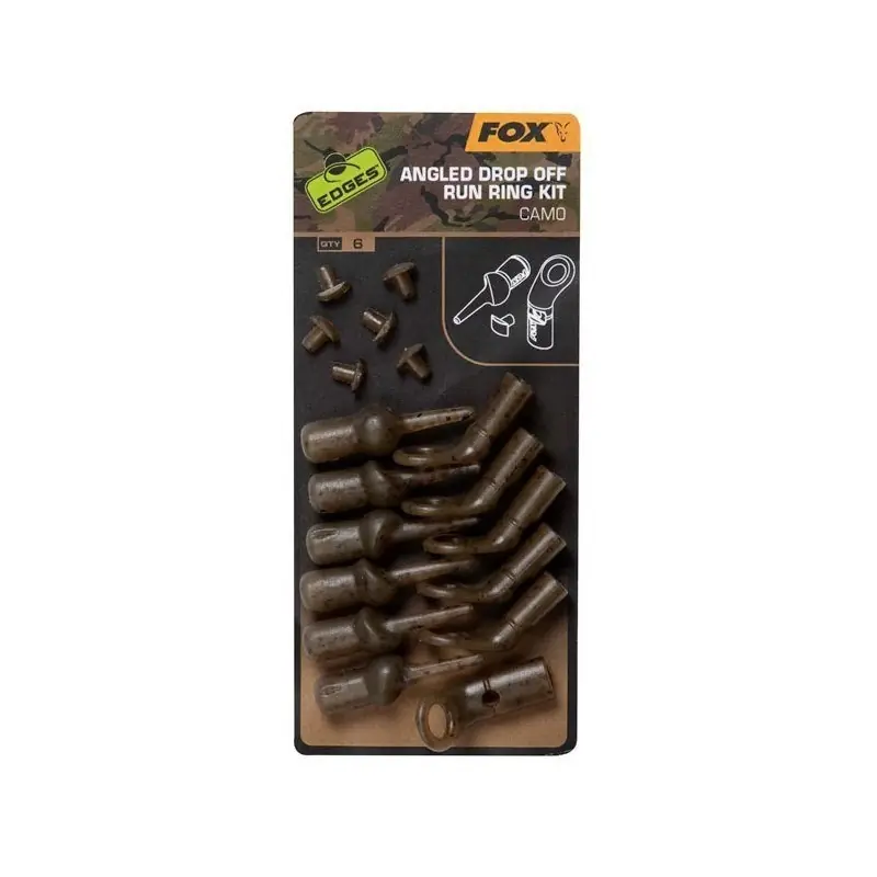 Zestaw Fox Edges Camo Angled Drop Off Run Ring Kit | Super okazja
