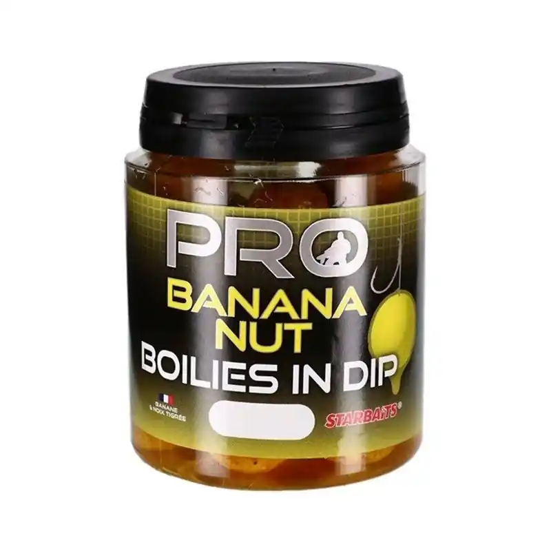 Promocja kończy się wkrótce | Kulki Starbaits Boilies In Dip 20mm Banana Nut 150 g