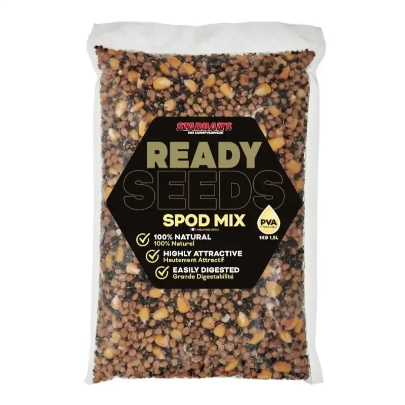 Wysoka jakość - Ziarna Starbaits Ready Seeds Spod Mix 3kg