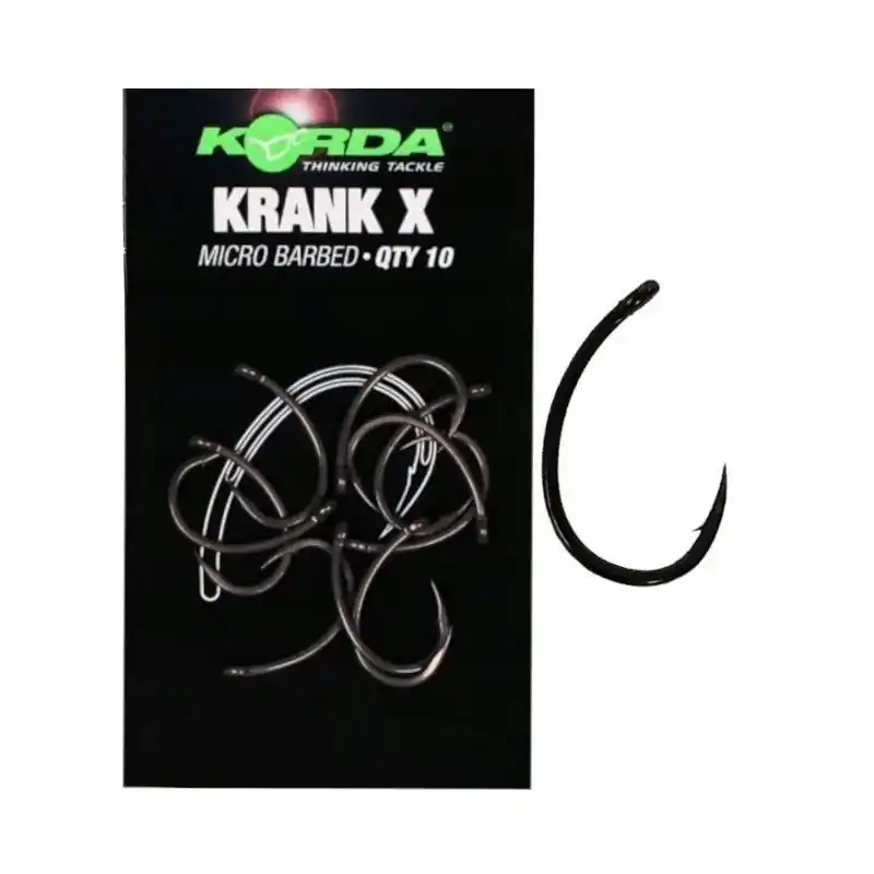 Zamów online - Haczyki karpiowe Korda Krank X roz.2
