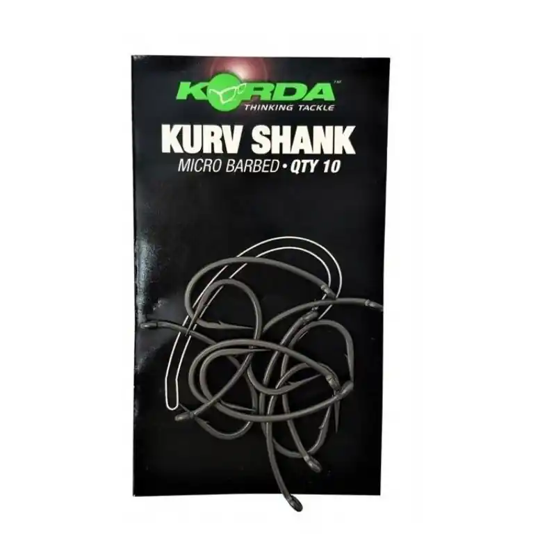 Haczyki Karpiowe Korda Kurv Shank roz. 2 | Premium