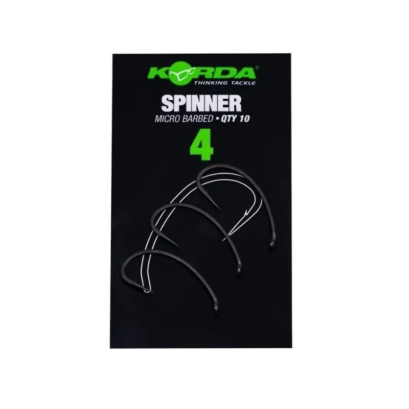Haczyki Spinner Micro Barbed 10szt. Korda Rozm 4 | Ulubieniec klientów