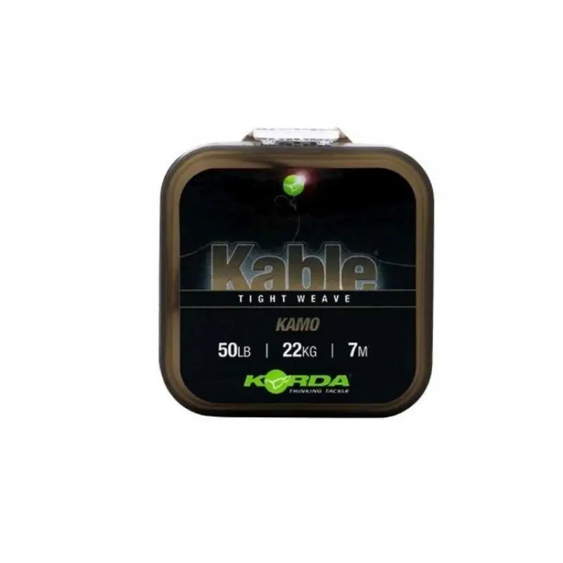 Ekstra rabat - Leadcore Korda Kable Tight Weave 7m Gravel