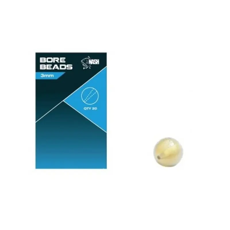Sprawdzony wybór - Koraliki Nash Soft Taper Bore Bead 3mm