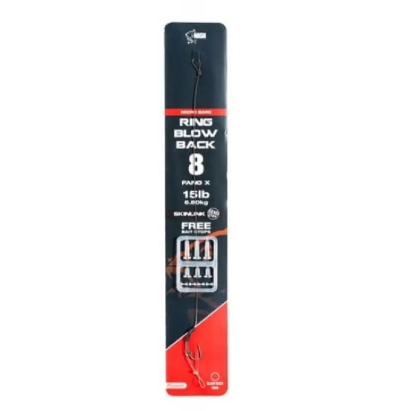 Super okazja | Przypon Karpiowy Nash Ring Blow Back Rig 8 MB