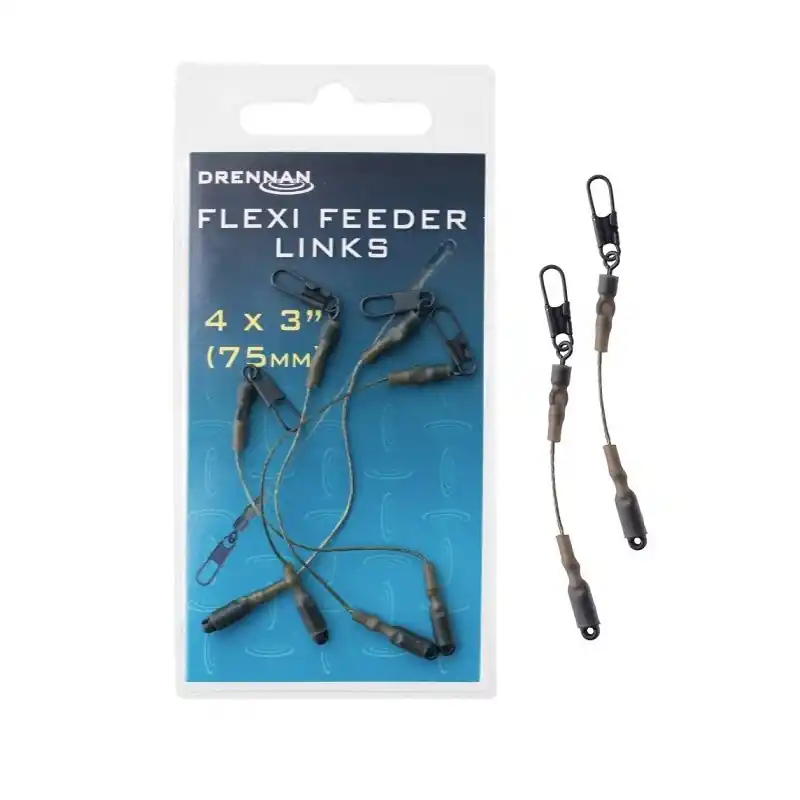 Łatwy zwrot - Łączniki Drennan Flexi Feeder Link Large 7.5cm