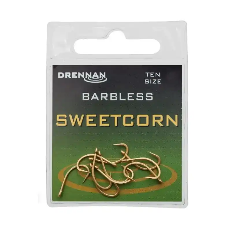 Haczyki Drennan Sweetcorn Barbless roz. 12 - Nowość już dostępna