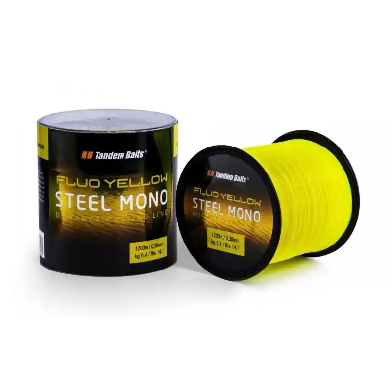 Tandem Baits Żyłka Fluo Żółty 1200m 0,30mm - Oszczędź teraz