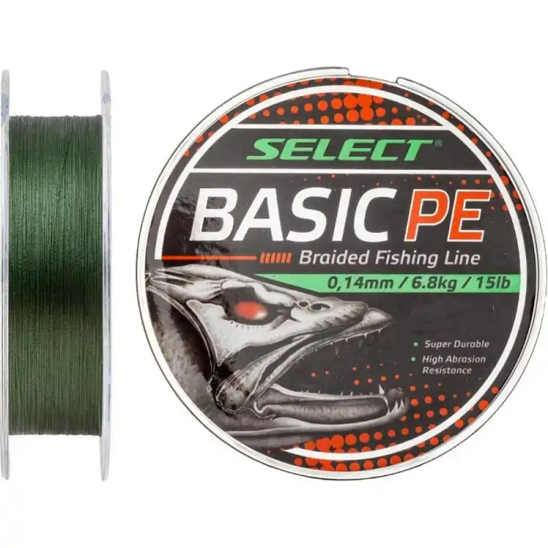 Oferta | Plecionka Select Basic 4X 0.22mm 150m Ciemnozielona