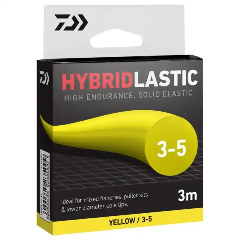 Oferta promocyjna - Amortyzator Daiwa Hybrid Elastic 1,0mm 3m Yellow