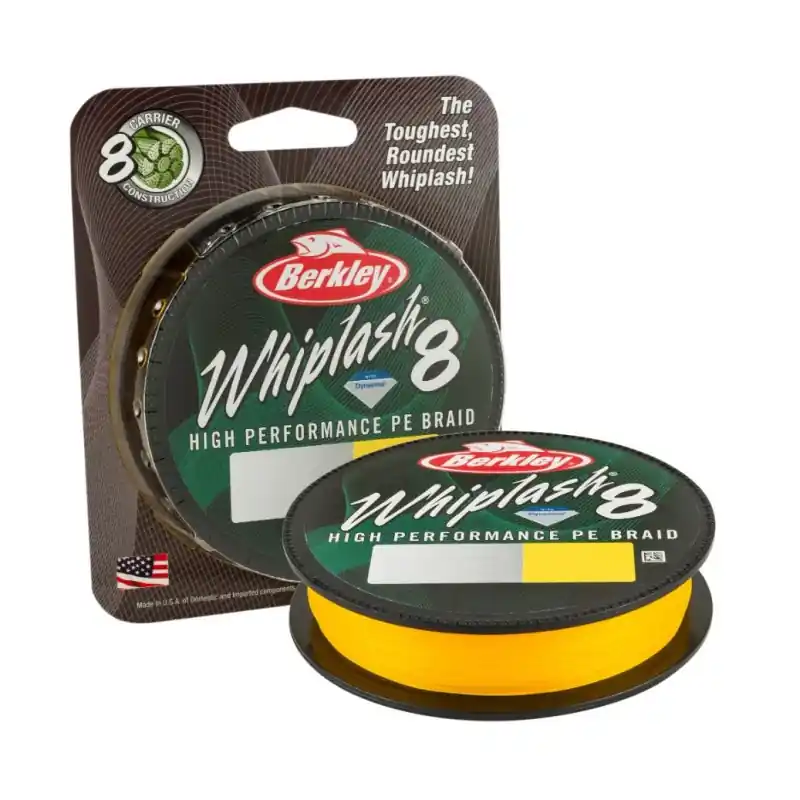Plecionka Berkley Whiplash 8 0,08mm 150m 12,9kg Yellow - Zamów teraz