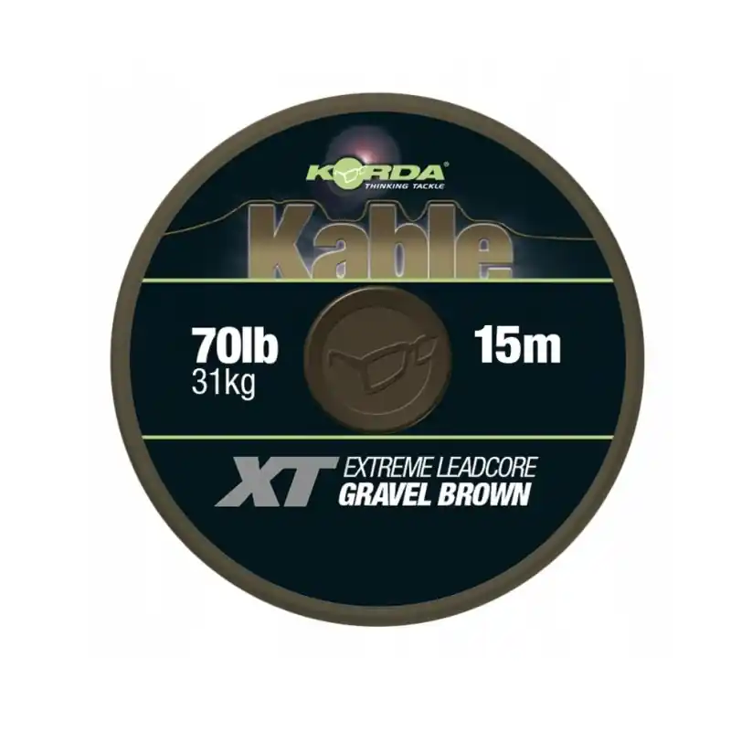 Leadcore Korda Kable XT Extreme 70lb 15m Brown - Produkt ceniony przez klientów