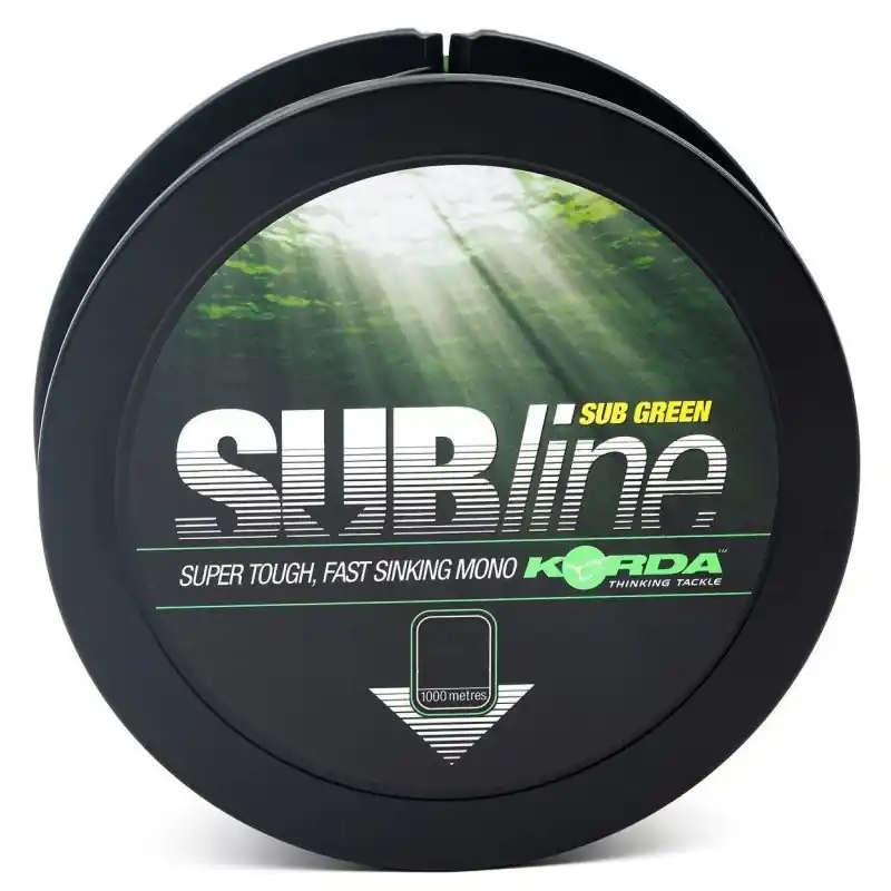 Ekspresowa dostawa - Żyłka Korda SUBline Ultra Tough Green 0,30mm 10lb 1000m