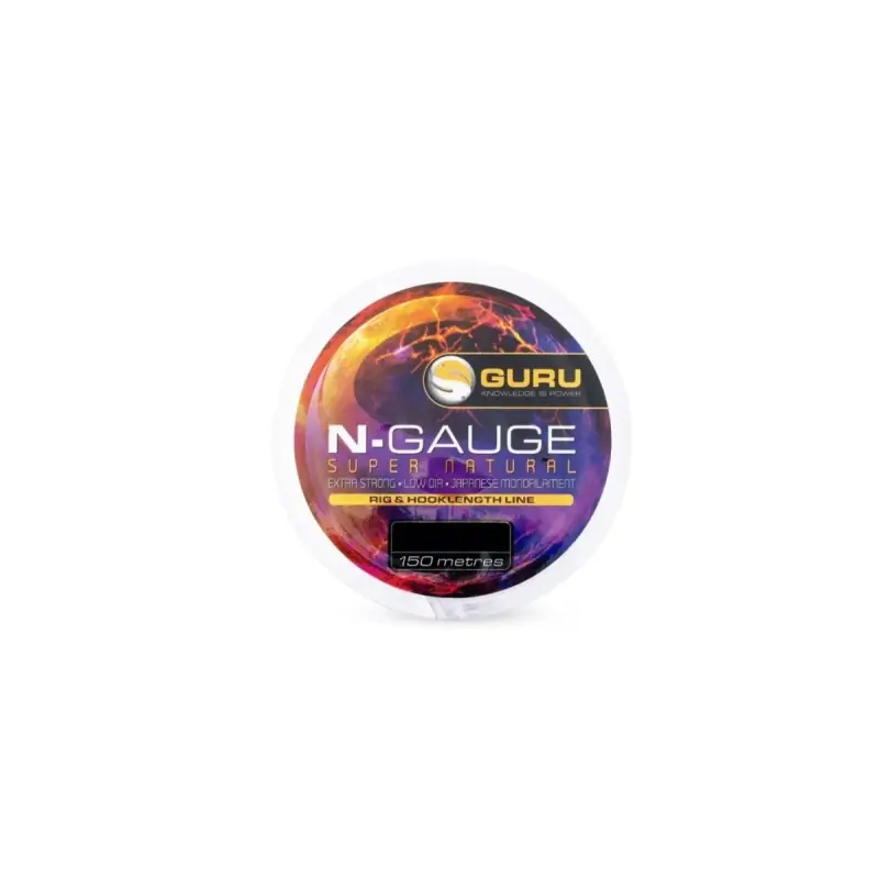 Żyłka Guru N-Gauge Super Natural Clear 150m 0.20mm 3.24kg | Nie przegap