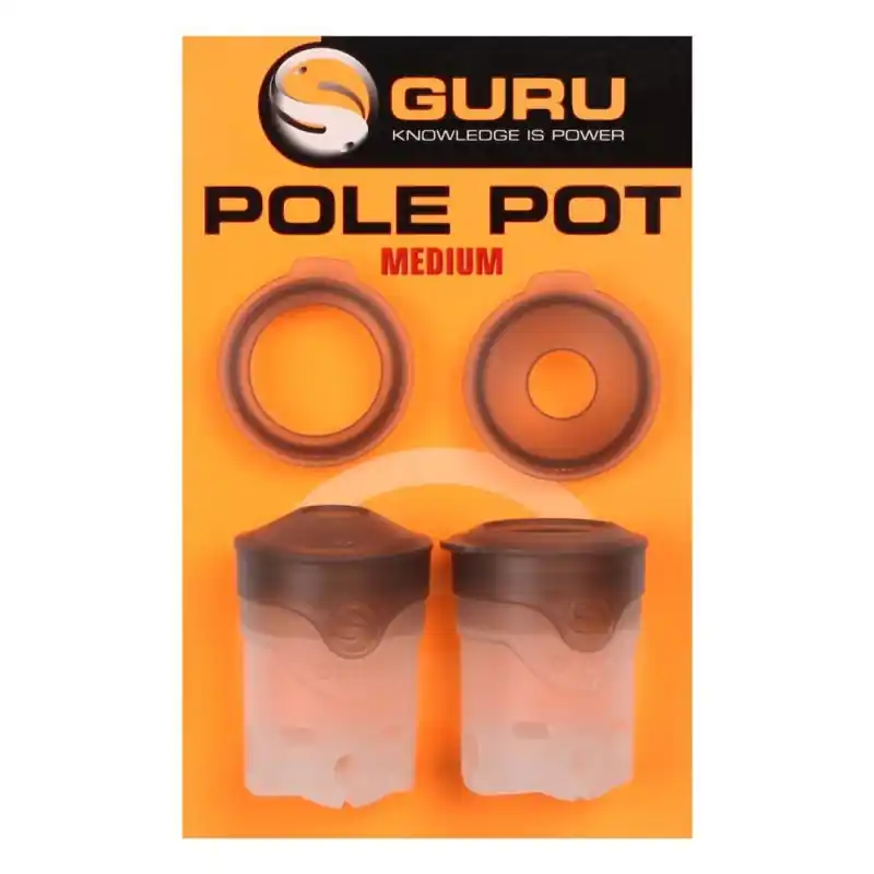 Kubki zanętowe Guru Pole Pot Medium - Ekspresowa wysyłka