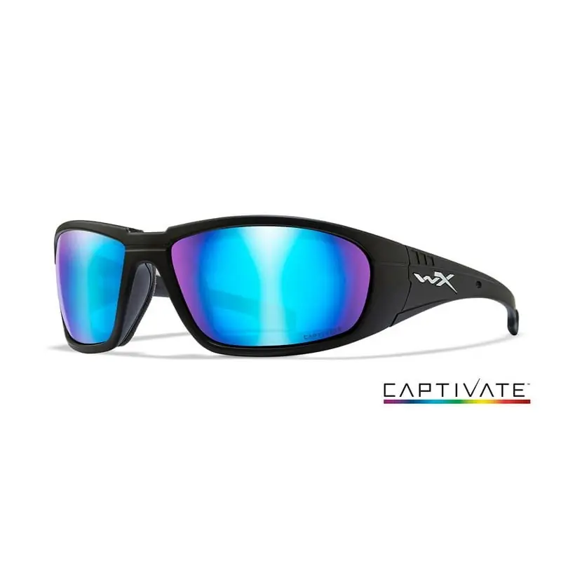 Okulary Wiley X Captivate BOSS Polaraized Blue Mirror | Cena specjalna