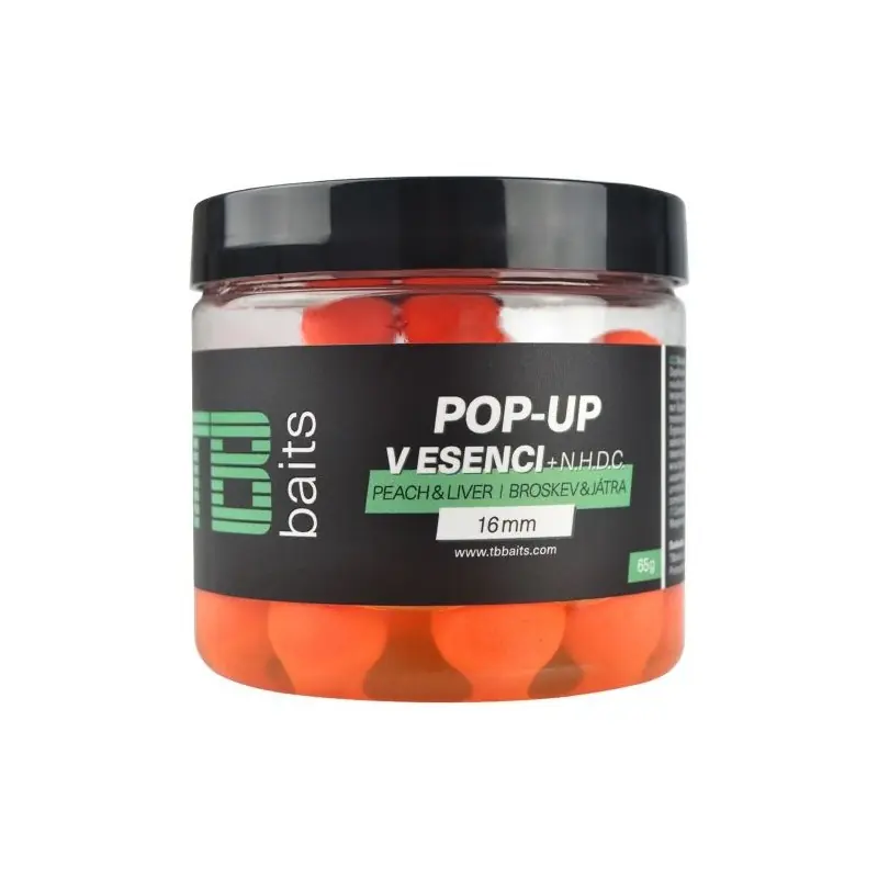 Kulki Tomas Blazek Pop Up Orange Peach Liver + NHDC 16mm 65g | Bezpośrednio od producenta