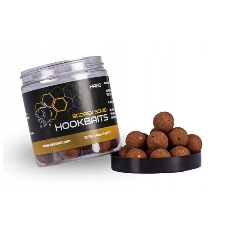 Kulki Nash Scopex Squid Hard Hookbaits 15mm 125g B6341 - Wysoka jakość