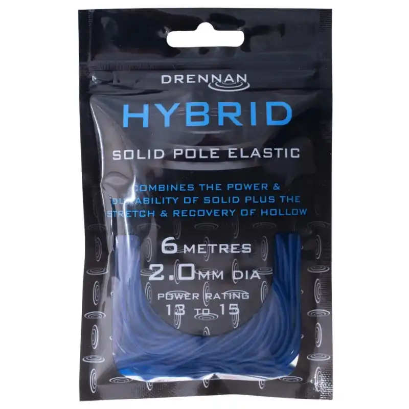 Amortyzator Drennan Hybrid Solid Elastic 6m 2,0mm BLUE - Wielka wyprzedaż