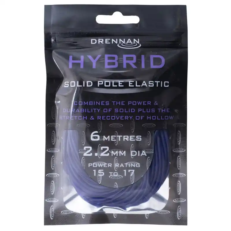 Amortyzator Drennan Hybrid Solid Elastic 6m 2,2mm PURPLE - Wyprzedaż zapasów