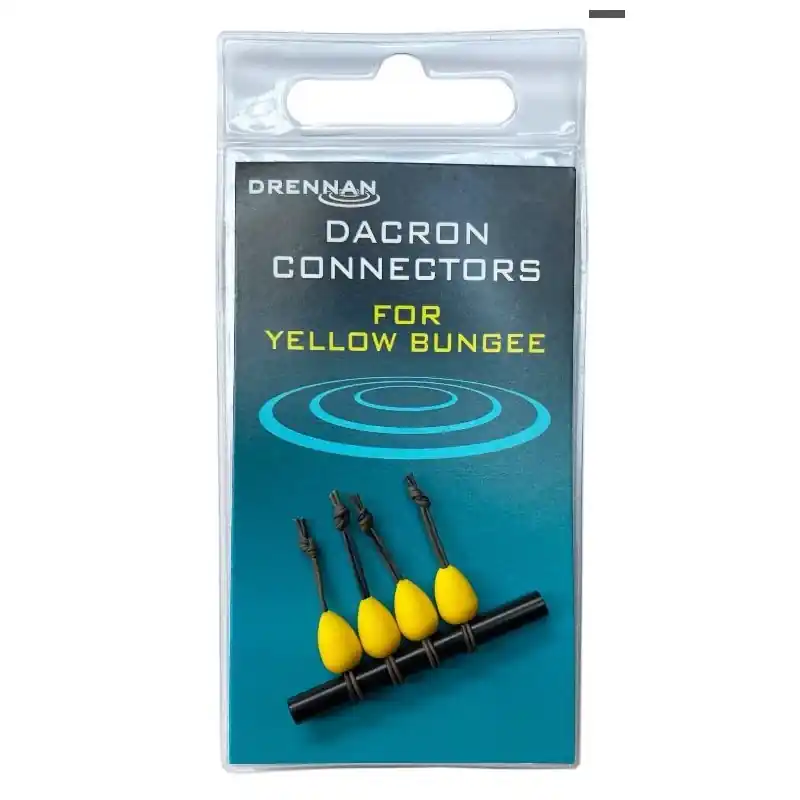 Łącznik Drennan Dracon Connectors Medium Yellow 4szt. | Wyprzedaż