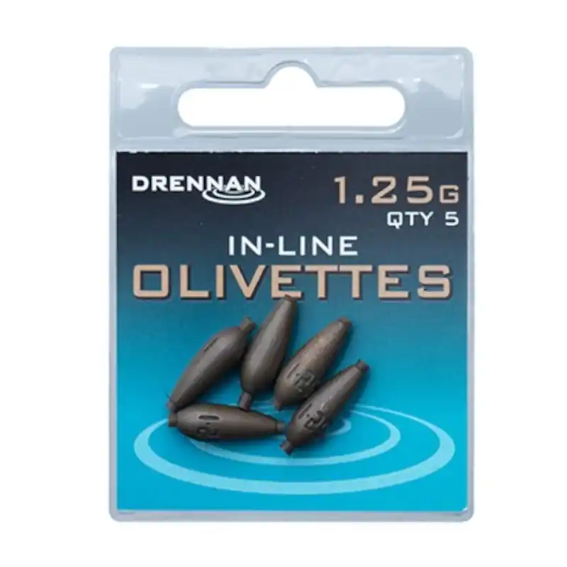 Oliwki z Igielitem Przelotowe Drennan 1,25g 5szt | Obniżka